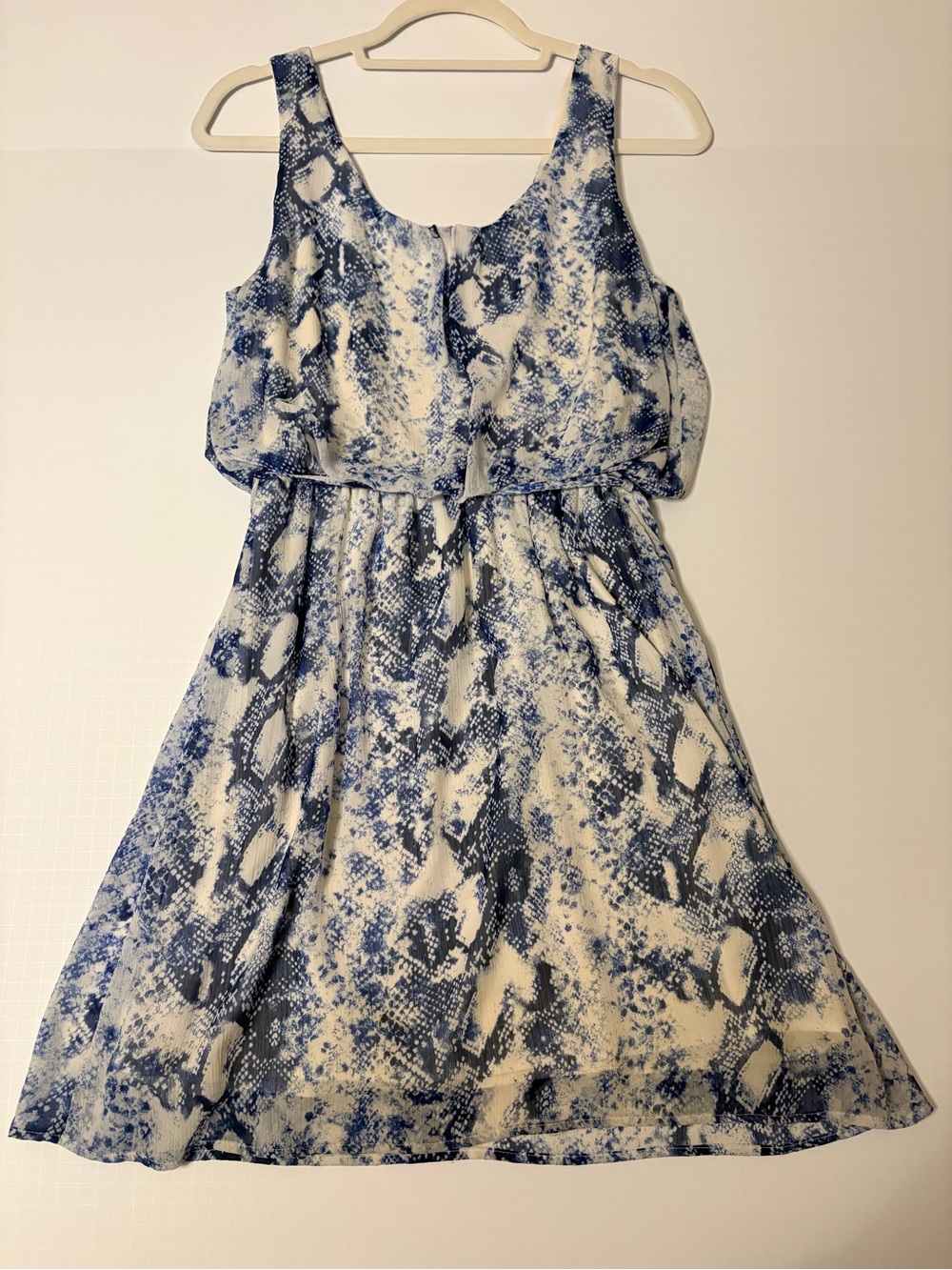 Kacey Montoya’s Closet | Bar III Sleeveless Snake Print Dress